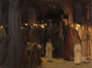 The Burial of William Canynges at Redcliffe Church