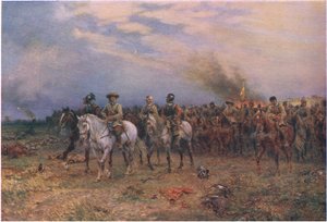 Cromwell at Marston Moor by Ernest Crofts