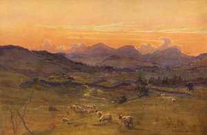 The Valley of the Ken, evening