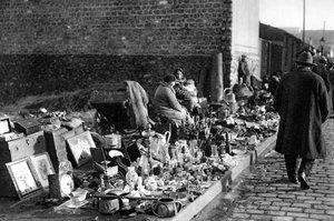 A Display of Goods at the Flea Market, Paris, 1931