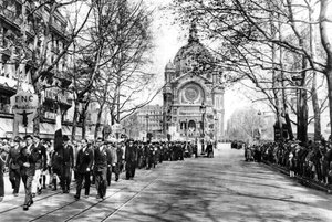 Commemorating Joan of Arc at the Church of St Augustin, Paris, 1931 by Ernest Flammarion