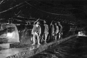 Sewer cleaners in the Main Sewer, Paris