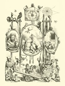 National Nursery Rhymes, Frontispiece by Ernest Henry Griset