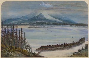 Prehistoric Landscape by Ernest Henry Griset