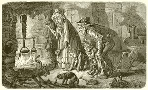 The Countryman and the Snake by Ernest Henry Griset