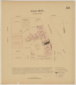 Girard Ave, Germantown Rd, 3rd St and Canal Street, Hexamer General Surveys, 1867 by Ernest Hexamer