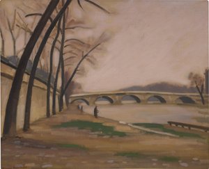 Banks of the Seine in Paris, c.1920-30