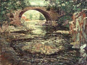 Old Stone Bridge by Ernest Lawson