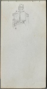 Study of a Soldier from behind (Sketchbook, page 08)