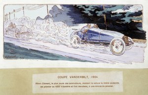 Racing: The Vanderbilt Cup in 1904 by Ernest Montaut