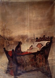 The Flooding by Ernest Slingeneyer