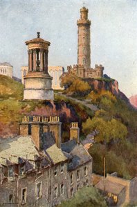 Calton Hill by Ernest William Haslehust