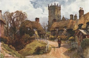 Godshill by Ernest William Haslehust