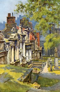 Greyfriars Churchyard by Ernest William Haslehust