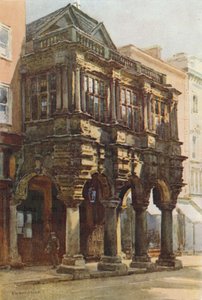 Guildhall Porch by Ernest William Haslehust
