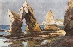 In Freshwater Bay by Ernest William Haslehust