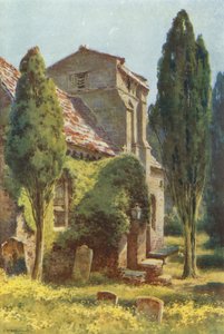 Studland Church by Ernest William Haslehust