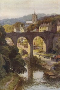 The Historical Old Town of Knaresborough by Ernest William Haslehust
