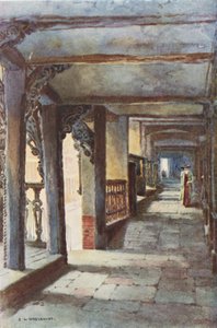 The Rows, Watergate Street by Ernest William Haslehust