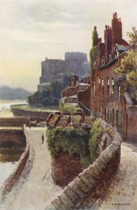 The Walls near Bridgegate by Ernest William Haslehust
