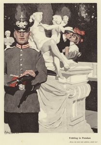 Spring in Potsdam by Ernst (after) Heilemann