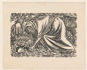 Dead Child Being Buried