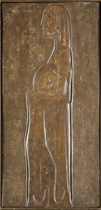 Widow and Daughter: Study for Memorial for the Dead of World War I