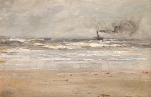 A Steamer in Dirty Weather