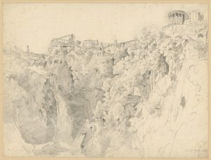 View of Tivoli with the Temple of the Sibyl