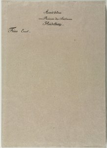 Six Views of Heidelberg Castle: Wrapper