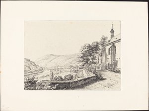 The Convent Terrace by Ernst Fries