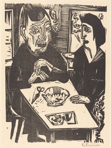 Old and Young Woman, 1921