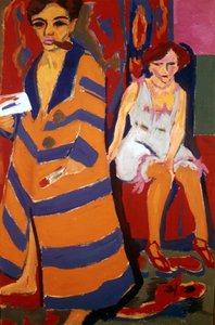 Self Portrait with a Model