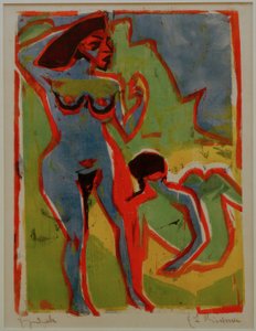 Bathing Women in Moritzburg