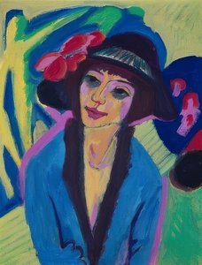 Portrait of Gerda. Around 1914