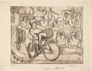 Cycle Race by Ernst Ludwig Kirchner