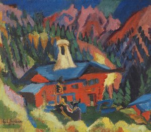 House on the Stafelalp, 1918-1919