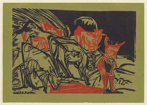 Herd of Cows with a Shepherd