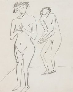 Man and Woman by Ernst Ludwig Kirchner