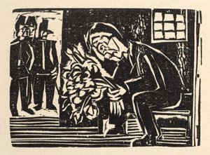 Beside the Highway. Stories by Jakob Bosshart. The Apostle of Peace - In the Cell by Ernst Ludwig Kirchner