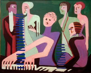 Singer at the Piano