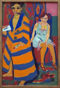 Self-Portrait with a Model