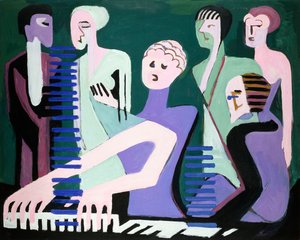 Singer on Piano