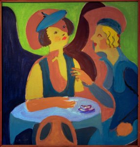 Two Ladies in the Café