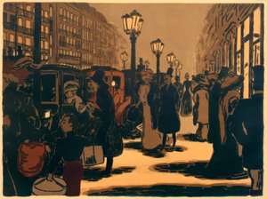 Paris Street Scene