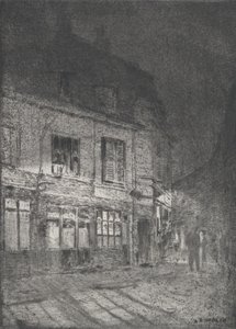 Lille: Liebesgässchen by Ernst Oppler