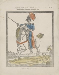 Willem-Frederik-George-Lodewijk, Prince of Orange / Field Marshal of the Dutch Army against the Mutineers by Erve Wijsmuller