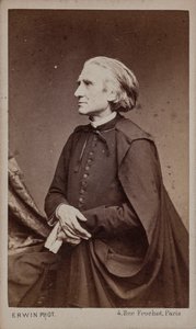 Portrait of the Composer Franz Liszt