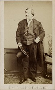 Portrait of the Composer Gioachino Antonio Rossini