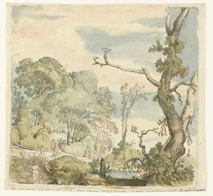 Landscape with Trees by Esaias van de Velde